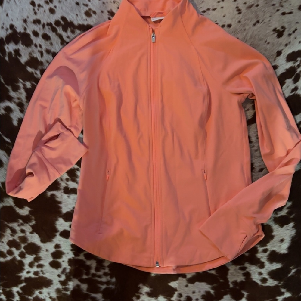 Athleta Coral Full Zip-Front Utility‎ Jacket
